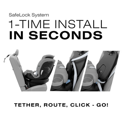 Cybex Callisto G 360 All-In-One Convertible Car Seat - SafetyAssure Protection With SensorSafe Tech