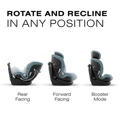 Cybex Callisto G 360 All-In-One Convertible Car Seat - SafetyAssure Protection With SensorSafe Tech