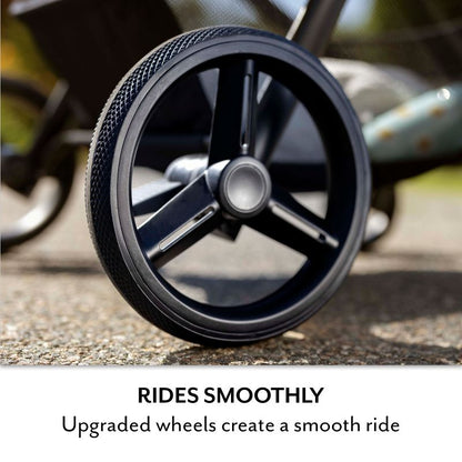 Evenflo Pivot Travel System With LiteMax NXT Infant Car Seat - 6 Modes And Upgraded Wheels For A Smooth Ride