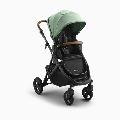 Mockingbird Single Stroller 3.0 - Premium Lie Flat Bassinet And Car Seat Adapter Compatibility