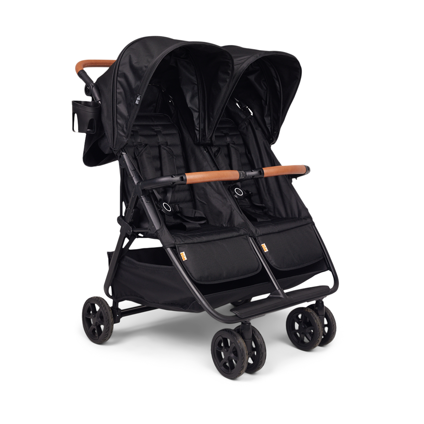 Zoe Twin V2 Double Stroller - Ultra Compact Lightweight Design That Fits Through Standard Doorways