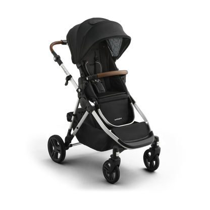 Mockingbird Single-to-Double Stroller 3 Point 0 - Birth to Toddler With Lie-Flat Bassinet and Forty Car Seat Adapters