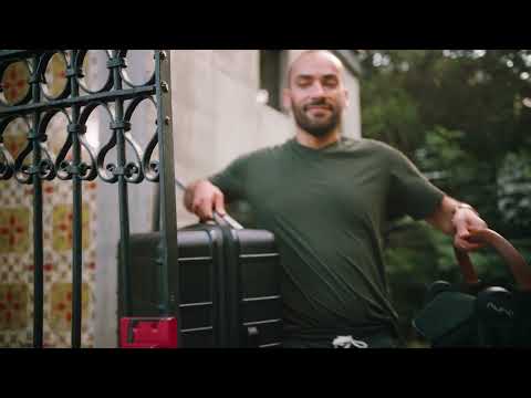 Nuna TRVL Self-Folding Compact Stroller - One-Hand Fold For Ultra-Compact Free-Standing Convenience