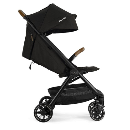 Nuna TRVL Self-Folding Compact Stroller - One-Hand Fold For Ultra-Compact Free-Standing Convenience